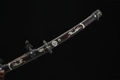 全铜太刀 tachi product detail image 7 showing blade, saya, and fittings