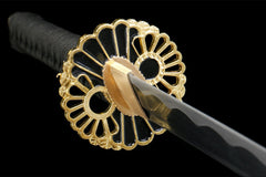 katana product detail image 7 showing blade, saya, and fittings