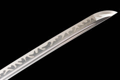 Musashi 1060 Katana with Silver-Brushed Saya product photo 8