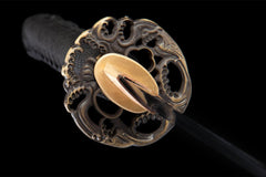 背锋 katana product detail image 8 showing blade, saya, and fittings