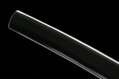 幽影刀 wakizashi product detail image 8 showing blade, saya, and fittings