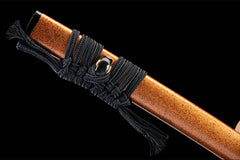 回旋之牙 katana product detail image 8 showing blade, saya, and fittings
