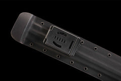 暗猎者-美式武士刀 katana product detail image 8 showing blade, saya, and fittings