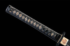 十字伤痕 katana product detail image 8 showing blade, saya, and fittings