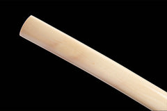 阴阳逆刃 katana product detail image 8 showing blade, saya, and fittings