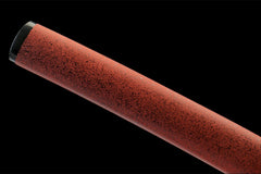 玉魄剑 katana product detail image 8 showing blade, saya, and fittings
