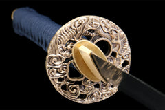 katana product detail image 8 showing blade, saya, and fittings