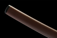 棕锋 katana product detail image 8 showing blade, saya, and fittings