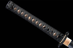 金鳞御刀 katana product detail image 8 showing blade, saya, and fittings