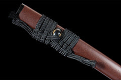 无想 katana product detail image 8 showing blade, saya, and fittings