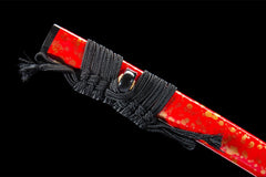 katana product detail image 8 showing blade, saya, and fittings