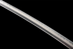 墨鳞·流光 katana product detail image 8 showing blade, saya, and fittings