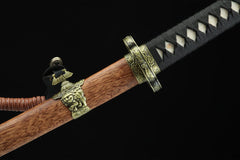 御林太刀 tachi product detail image 8 showing blade, saya, and fittings