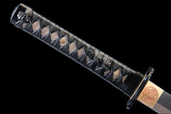 无锋·逆鳞 wakizashi product detail image 8 showing blade, saya, and fittings