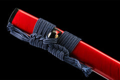 彤锐 katana product detail image 8 showing blade, saya, and fittings