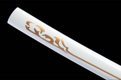 katana product detail image 8 showing blade, saya, and fittings