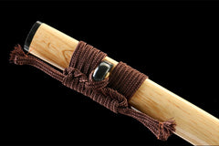 玉芒刃 katana product detail image 8 showing blade, saya, and fittings
