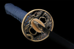 katana product detail image 8 showing blade, saya, and fittings