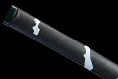 katana product detail image 8 showing blade, saya, and fittings