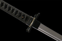 隐芒 katana product detail image 8 showing blade, saya, and fittings