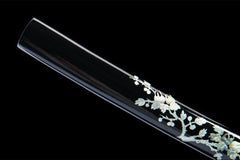 止戈为武 katana product detail image 8 showing blade, saya, and fittings