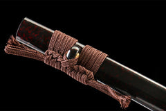 金翎刀 katana product detail image 8 showing blade, saya, and fittings