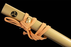 刹那芳华 katana product detail image 8 showing blade, saya, and fittings