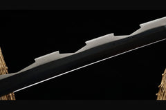 嘴平伊之助 katana product detail image 8 showing blade, saya, and fittings