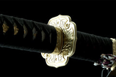 自然之力野太刀 nodachi product detail image 8 showing blade, saya, and fittings