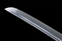 银杏残照 katana product detail image 9 showing blade, saya, and fittings
