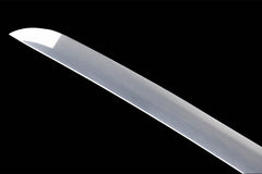 阴阳逆刃 katana product detail image 9 showing blade, saya, and fittings