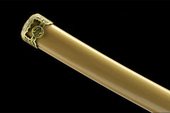 katana product detail image 9 showing blade, saya, and fittings
