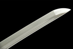 墨华斩 katana product detail image 9 showing blade, saya, and fittings