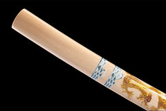断罪无杀 katana product detail image 9 showing blade, saya, and fittings
