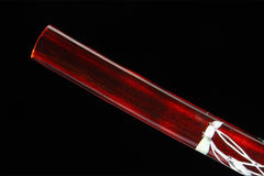 赤轮花影 katana product detail image 9 showing blade, saya, and fittings