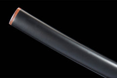 暗夜君临 katana product detail image 9 showing blade, saya, and fittings