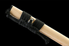 玄云斩 katana product detail image 9 showing blade, saya, and fittings
