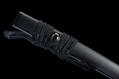 半藏遗锋 katana product detail image 9 showing blade, saya, and fittings