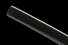 幽壑刃 katana product detail image 9 showing blade, saya, and fittings