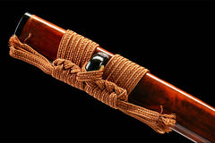褐锐 katana product detail image 9 showing blade, saya, and fittings