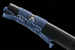 naginata product detail image 9 showing blade, saya, and fittings