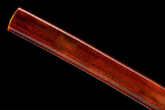 绯樱逆卷 katana product detail image 9 showing blade, saya, and fittings