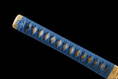 沧溟金缕 katana product detail image 9 showing blade, saya, and fittings