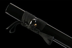 隐芒 katana product detail image 9 showing blade, saya, and fittings