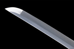 慈悲之刃 katana product detail image 9 showing blade, saya, and fittings