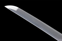 青藤缠月 katana product detail image 9 showing blade, saya, and fittings