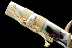 银澜胁差 wakizashi product detail image 9 showing blade, saya, and fittings