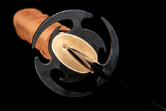 雪月花 katana product detail image 9 showing blade, saya, and fittings