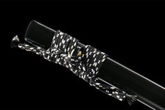 金墨翎 katana product detail image 9 showing blade, saya, and fittings