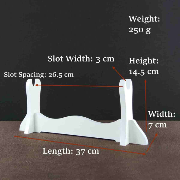 White Tabletop Stand